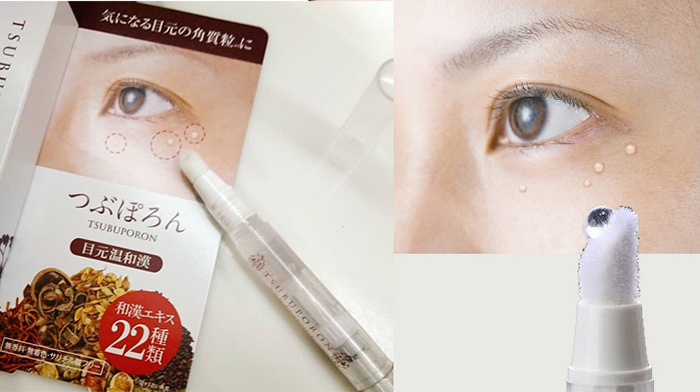 Kem loại bỏ mụn thịt quanh mắt Tsubuporon Nhật Bản 1.8ml