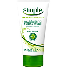  Sữa rửa mặt Simple Moisturising Facial Wash 148ml - Làm Sạch Sâu